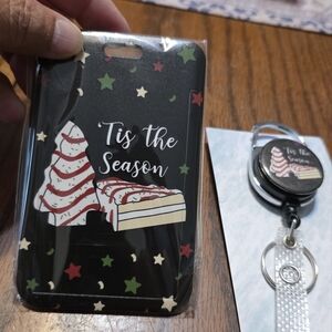 Tis The Season Badge/id Holder New!